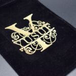 Personalised Velvet Pouch For Books And Tasbeehs